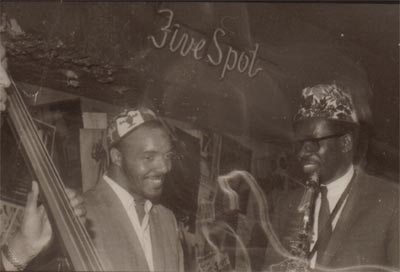Daoud A. Haroon & Makanda Ken McIntyre Quartet at the Five Spot, NYC, 1967, photo by Raymond Ross