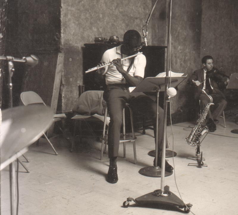 Makanda Ken McIntyre, "Way, Way Out" recording session for United Artists, NYC, 1963