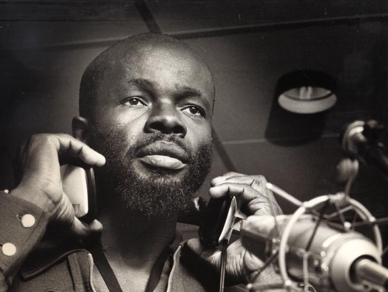 Makanda Ken McIntyre, Steeplechase sessions, Copenhagen, 1974, photo by Jan Persson