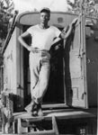 Makanda Ken McIntyre in the Army, circa 1953-4