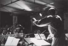 Makanda Ken McIntyre conducts the CAAMO Orchestra, Soundscape Studios, NYC, July 31, 1983